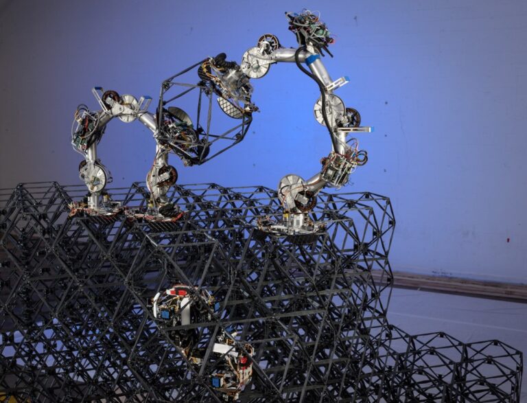 NASA's robotic, self-assembling structures could be the next phase of space construction
